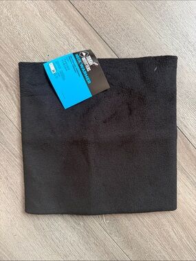 Men's Black Fleece Neck Warmer - Unbranded